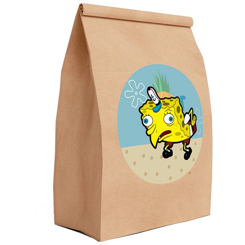 Bolsa dulces Bob Esponja