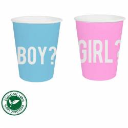 12 Vasos girl or boy